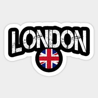 London Uk United Kingdom Union Jack England Sticker